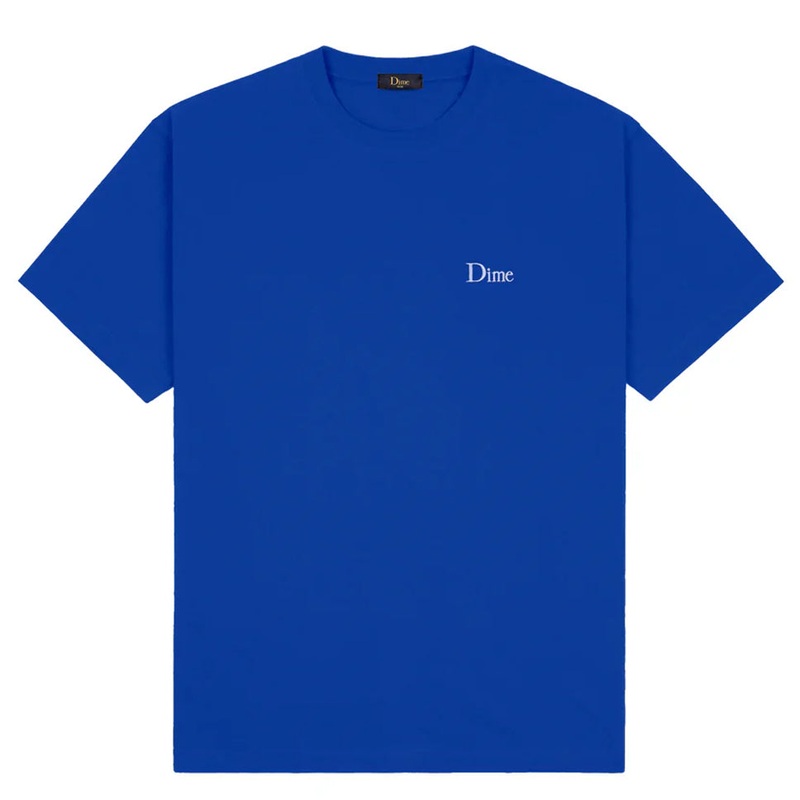 Dime Classic Small Logo Navy Blue T Shirt