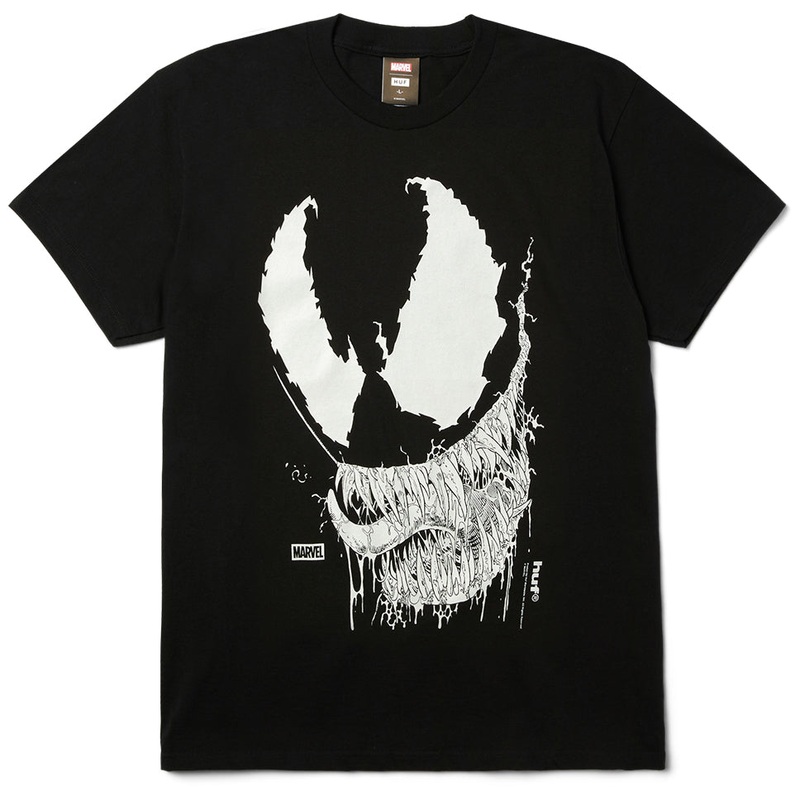 HUF x Spiderman Vile T Shirt|Black|Small|Medium|Large|Extra Large|Extra Extra Large