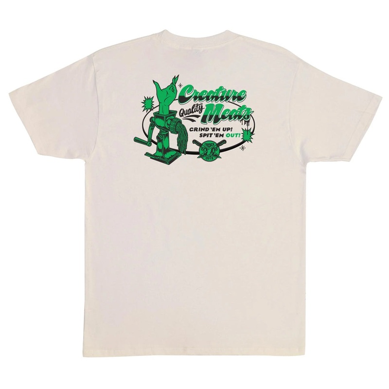 Creature Skateboards Meat Grinder T Shirt