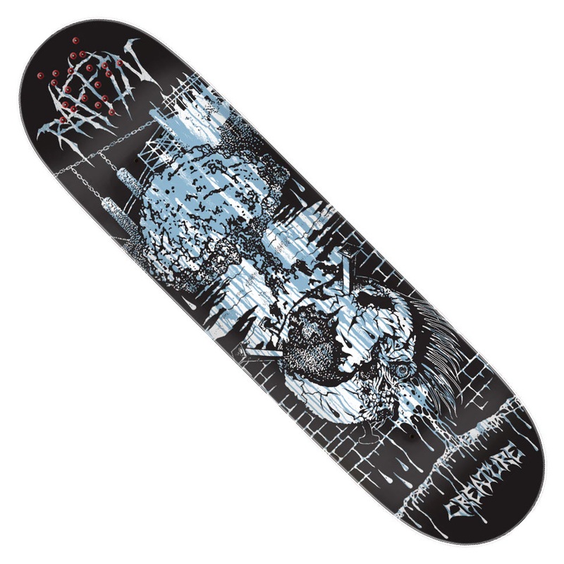 Creature Skateboards Peter Raffin BLKMTL Deck