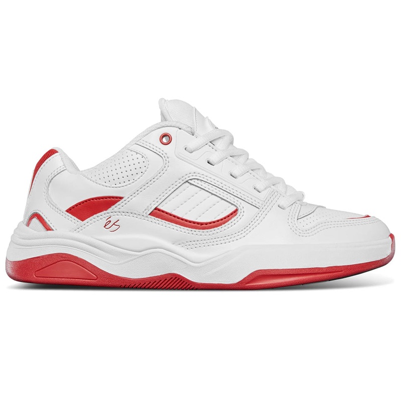 eS Footwear TJ Rogers Shoes|White/ Red|8|8.5|9|9.5|10|10.5|11|11.5|12|13