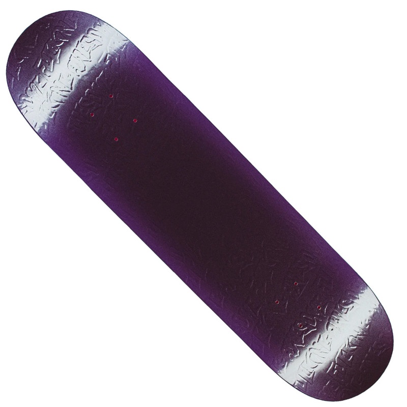 Fucking Awesome Phantom Purple Embossed Deck