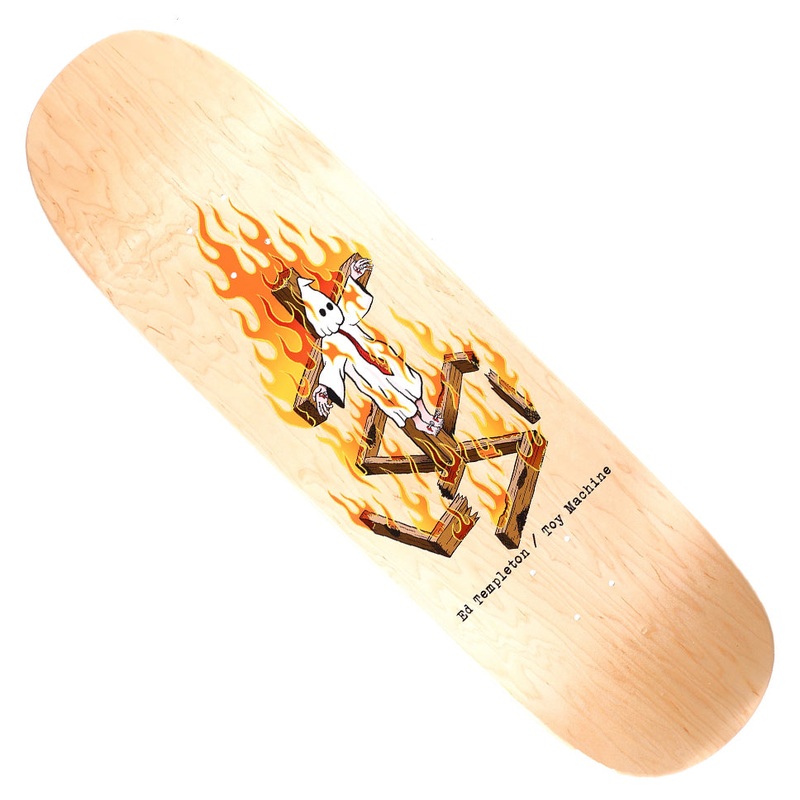 Toy Machine Ed Templeton Charred Cross Deck