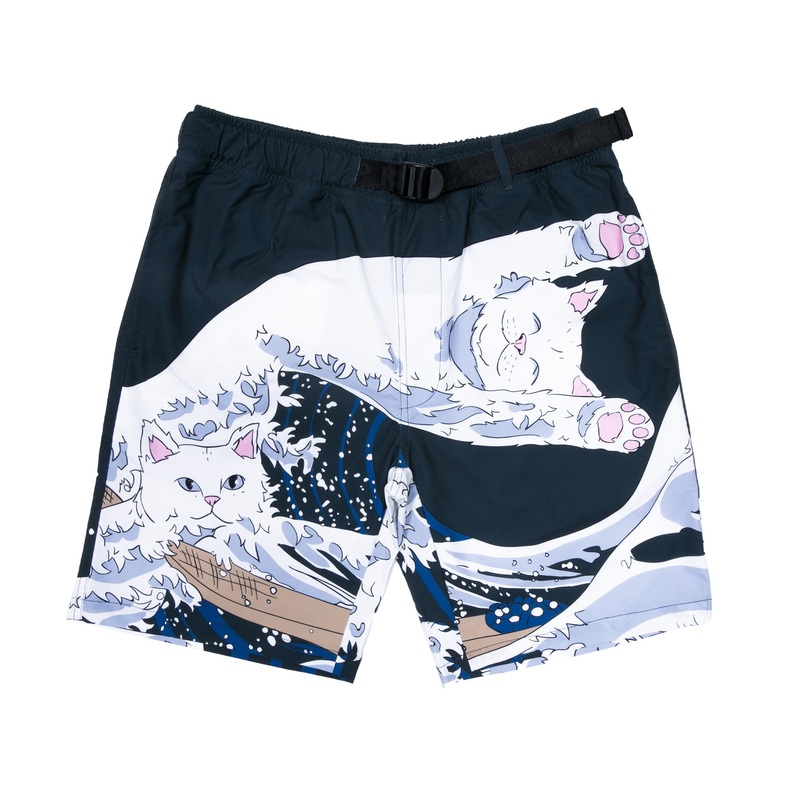 Great Wave Swim Shorts (Navy)|28 / XS|30 / S|32 / M|34 / L|36 / XL