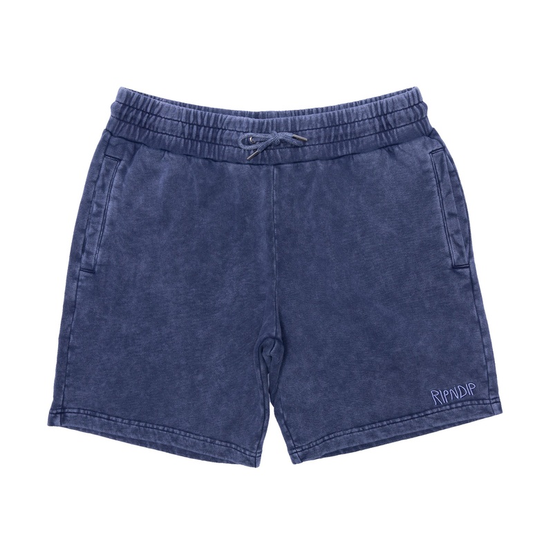 peek-a-nermal-sweatshorts-navy-acid-wash_1 Peek A Nermal Sweatshorts (Navy Acid Wash)