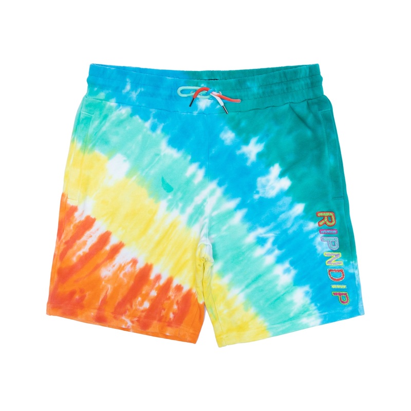 prisma-sweatshorts-teal-rainbow-dye_1 Prisma Sweatshorts (Teal Rainbow Dye)