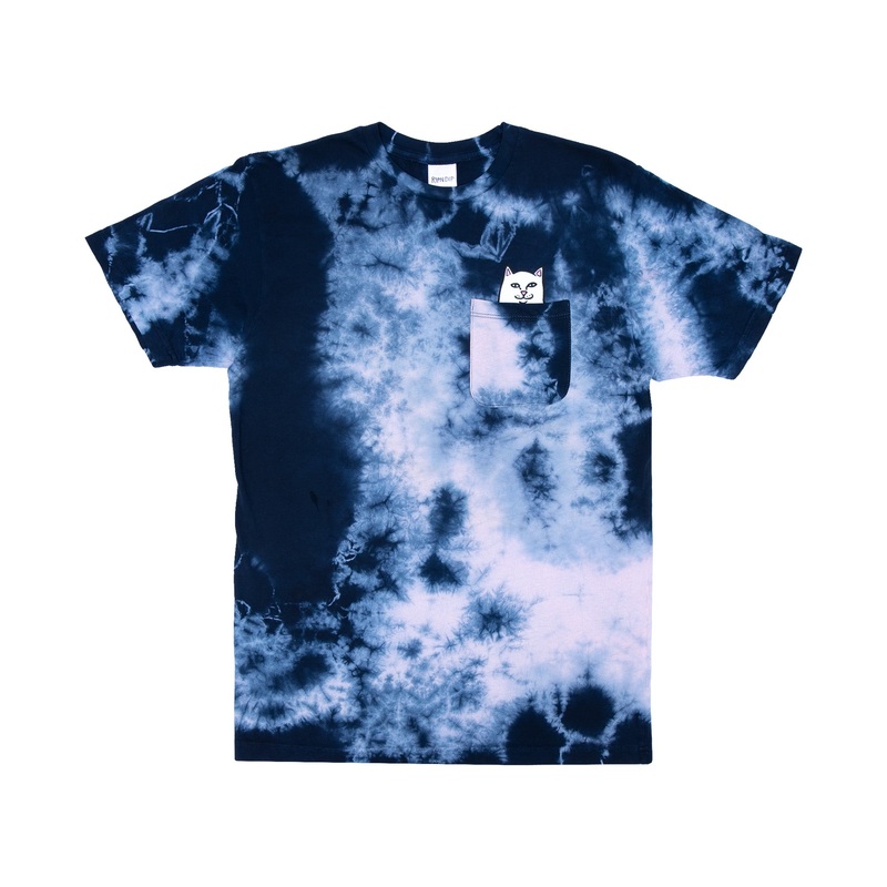 Lord Nermal S/S Pocket Tee (Navy/Pink Tie Dye)