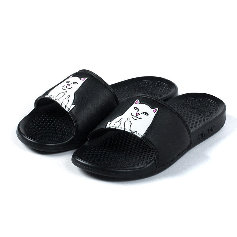 Lord Nermal Slides (Black)|Mens 4 | Womens 5.5|Mens 5 | Womens 6.5|Mens 6 | Womens 7.5|Mens 7 | Womens 8.5|Mens 8 | Womens 9.5|Mens 9 | Womens 10.5|Mens 10 | Womens 11.5|Mens 11 | Womens 12.5|Mens 12 | Womens 13.5|Mens 13 | Womens 14.5
