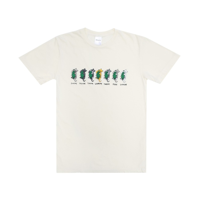 Days Of The Week Tee (Natural)