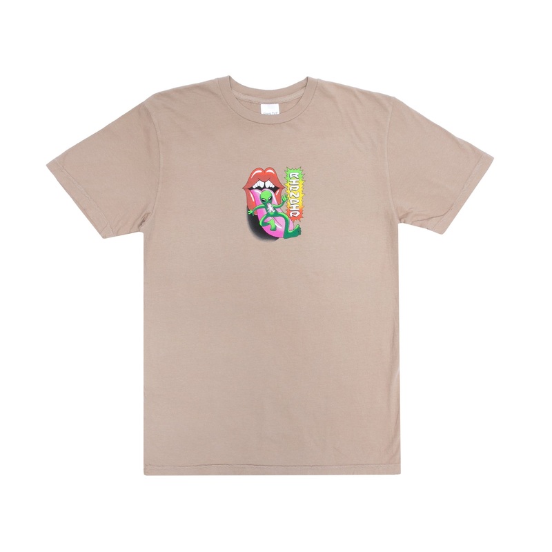 Happy Lickin Tee (Almond)|Small|Medium|Large|XL