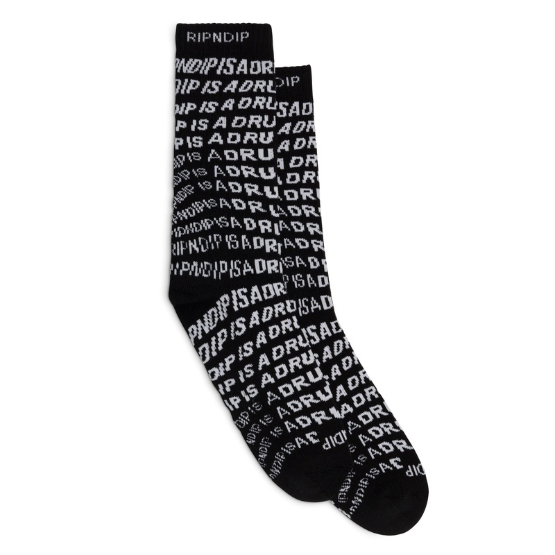 Drug From God Socks (Black)|One Size
