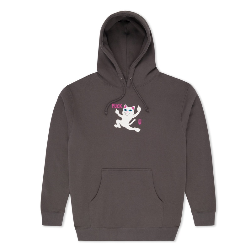 F U Hoodie (Charcoal)|Small|Medium|Large|XL