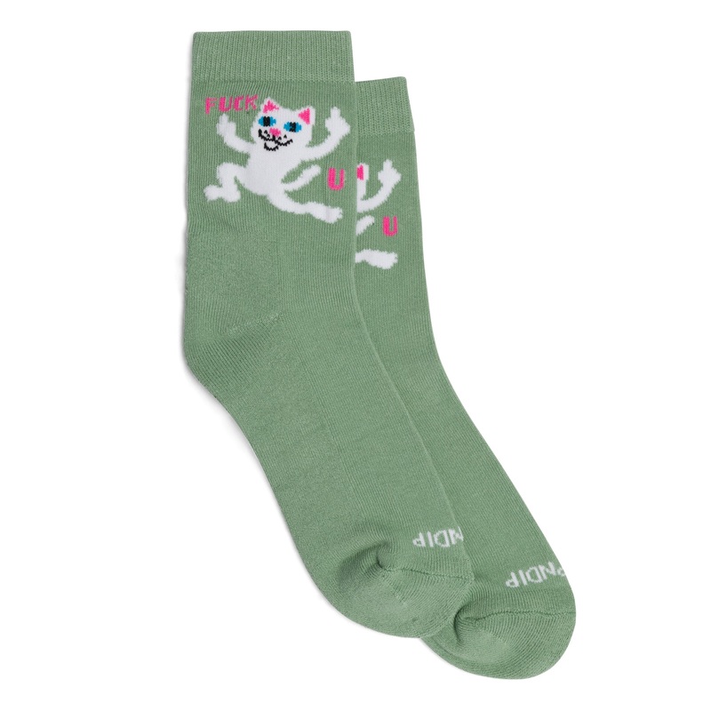 F U Mid Socks (Light Pine)|One Size