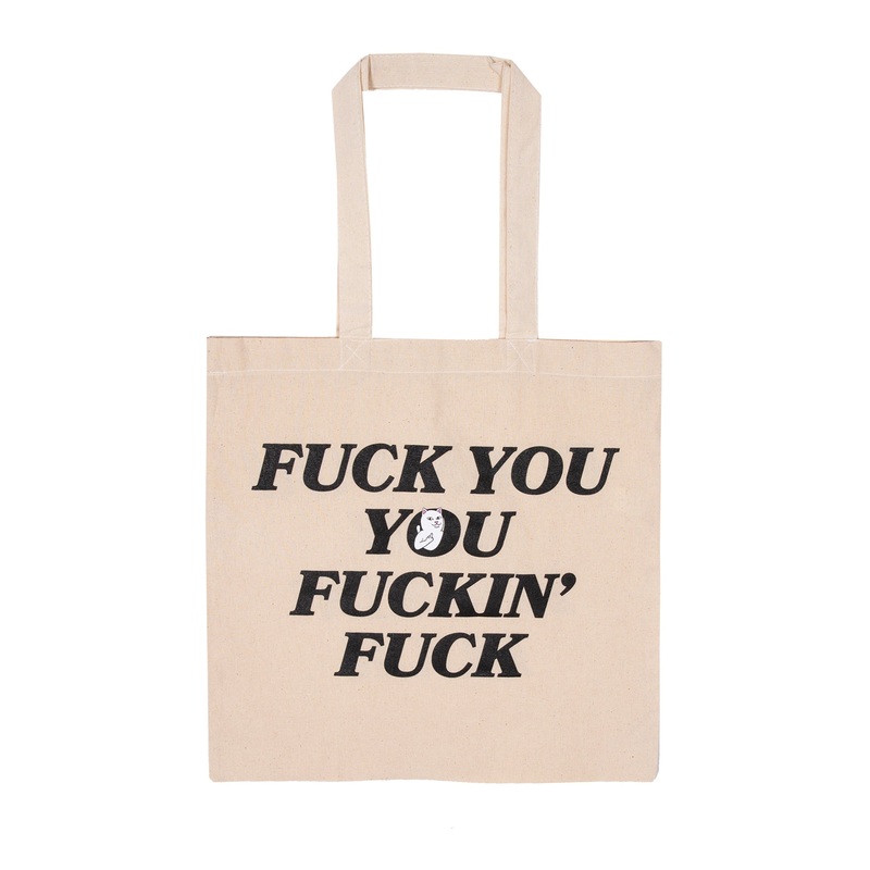 Fucking Fuck Tote Bag|Natural