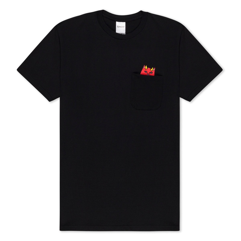 Lord Devil Pocket Tee (Black)|Small|Medium|Large|XL