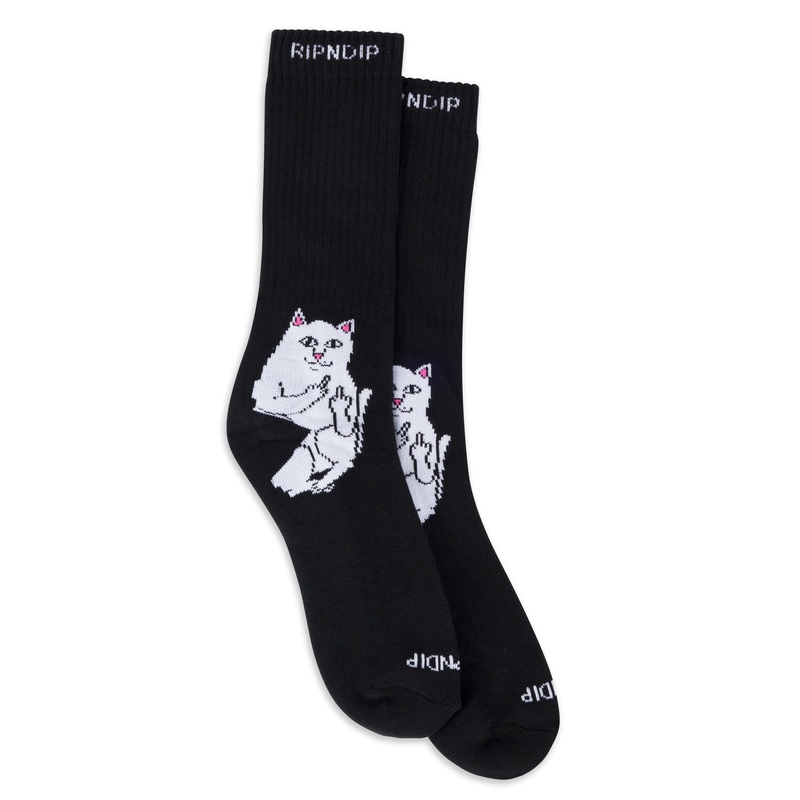 Lord Nermal Socks (Black)|One Size
