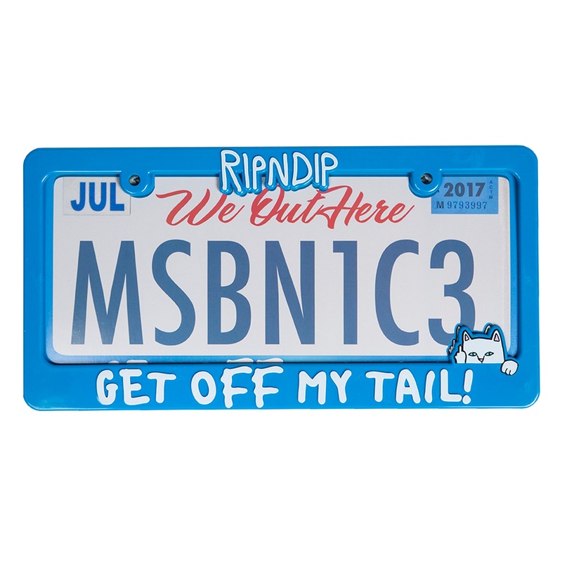 Tailgater License Plate Frame (Blue)