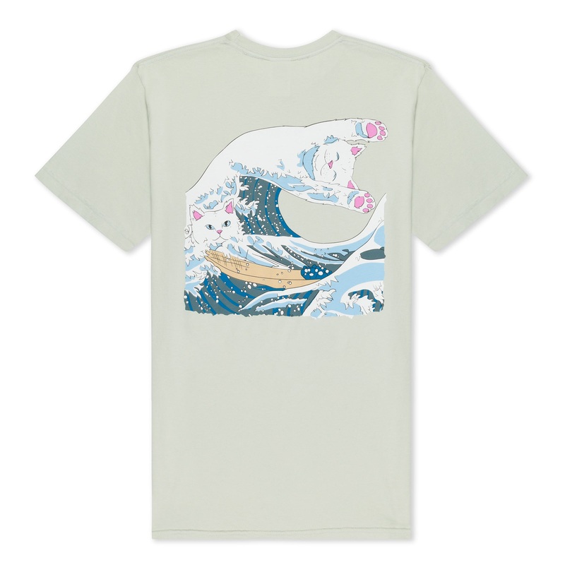 Great Wave Tee (Sage)|Small|Medium|Large|XL