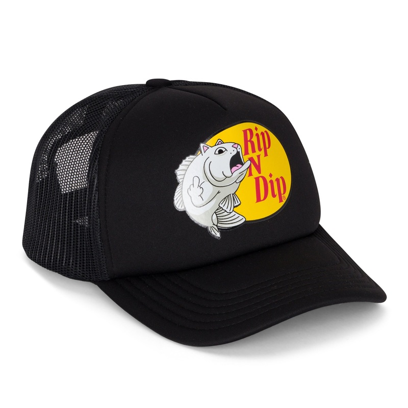 Catfish Trucker Hat (Black)|One Size