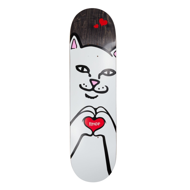 Nermal Loves Board (Black)|8.00 x 31.75|8.25 x 31.75|8.50 x 31.75