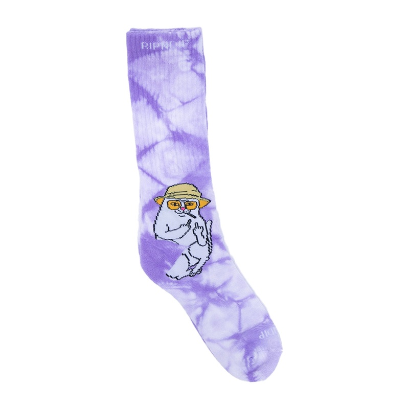Nermal S Thompson Socks (Lavender Lightning Wash)
