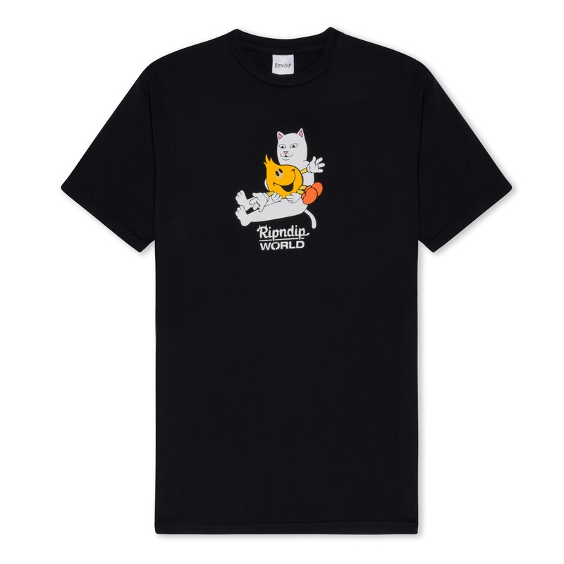 Nerm Heart Flameboy Tee (Vintage Black)