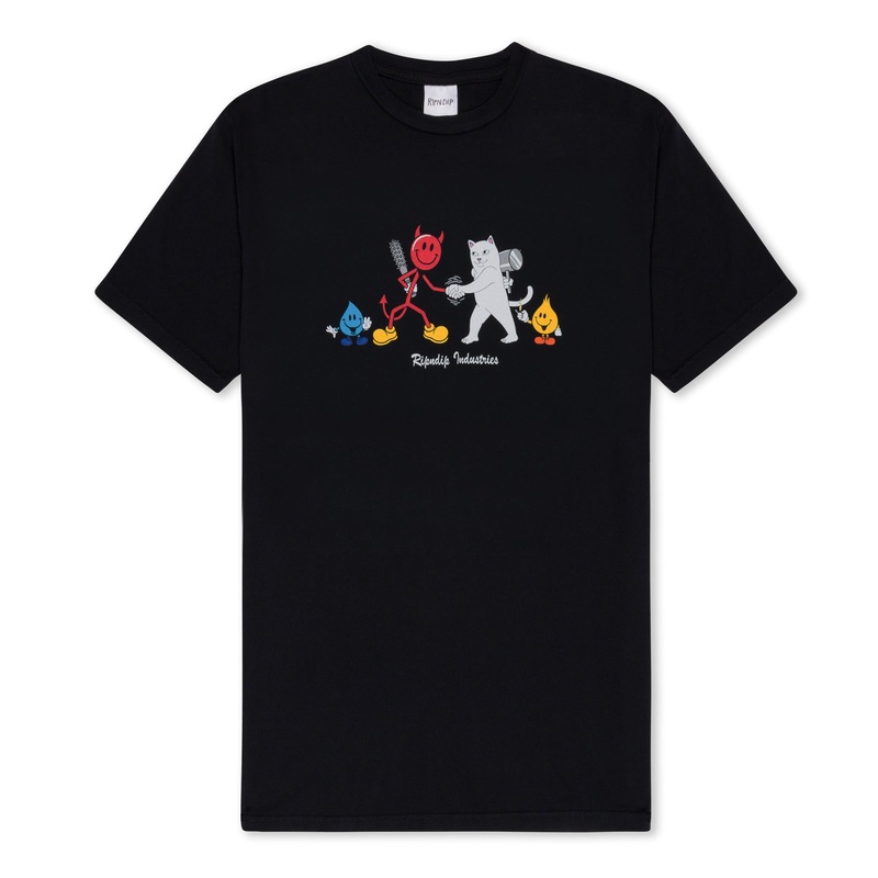 Nerm Vs Devilman Tee (Vintage Black)