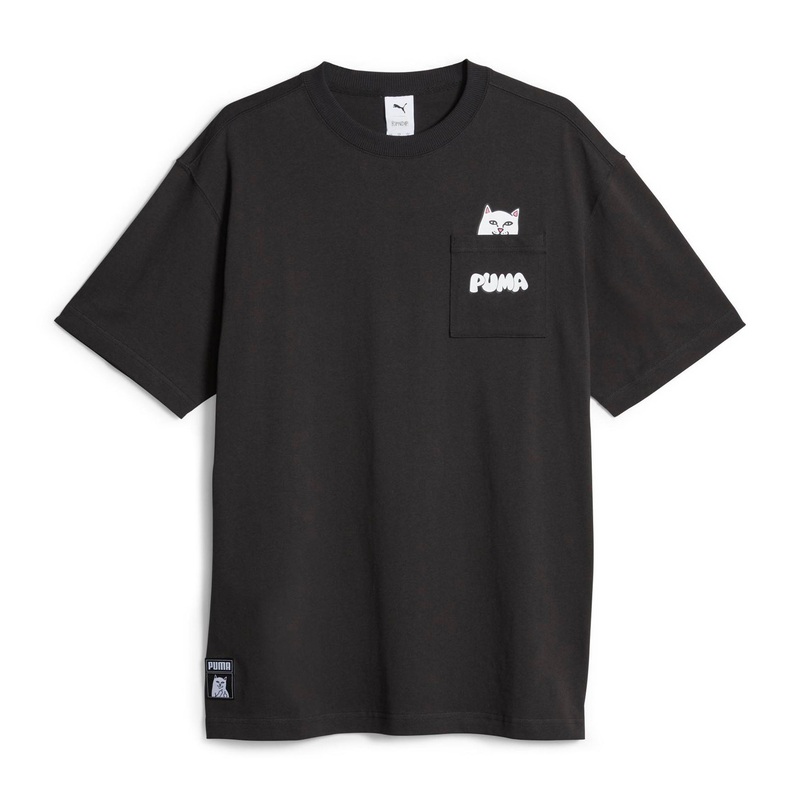 PUMA x RIPNDIP Lord Nermal Pocket Tee (Black)