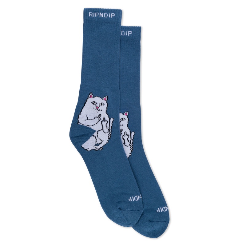 Lord Nermal Socks (Slate Heather)