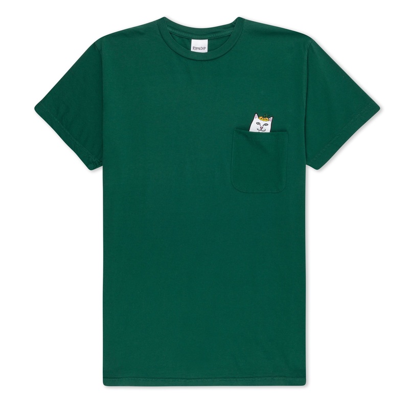 Pumpkin Lord Nerm Pocket Tee (Hunter Green)