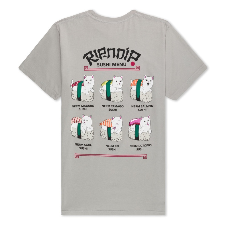 Sushi Nerm Tee (Grey)|Small|Medium|Large|XL
