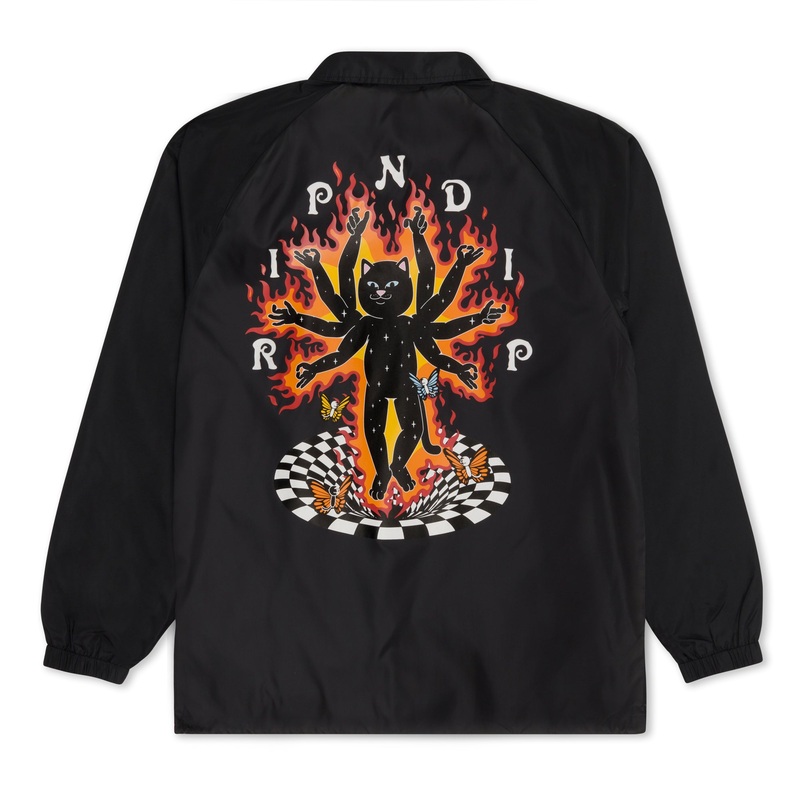 Illusion Jerm Coaches Jacket (Black)