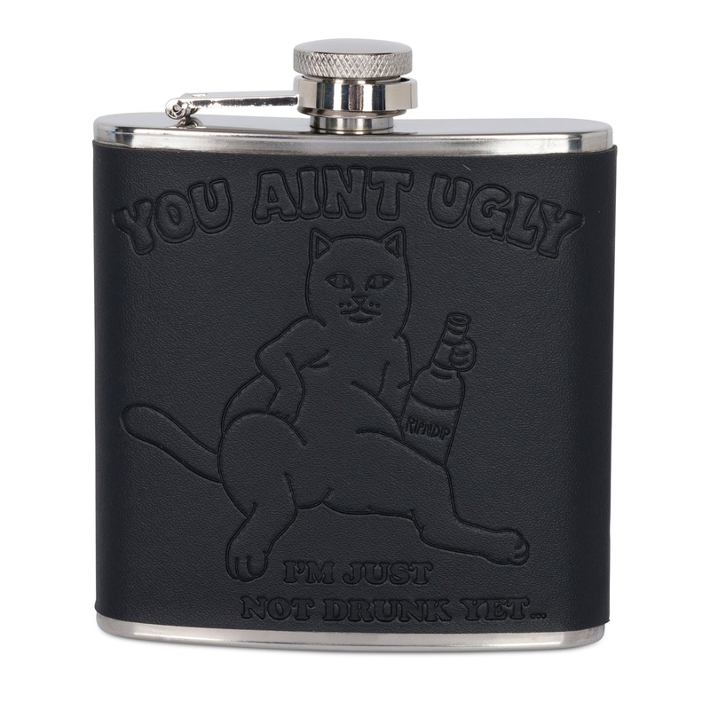 You Ain’t Ugly Flask (Black)|One Size