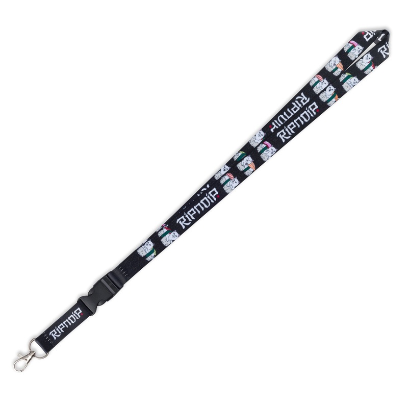 Sushi Nerm Lanyard (Black)|One Size