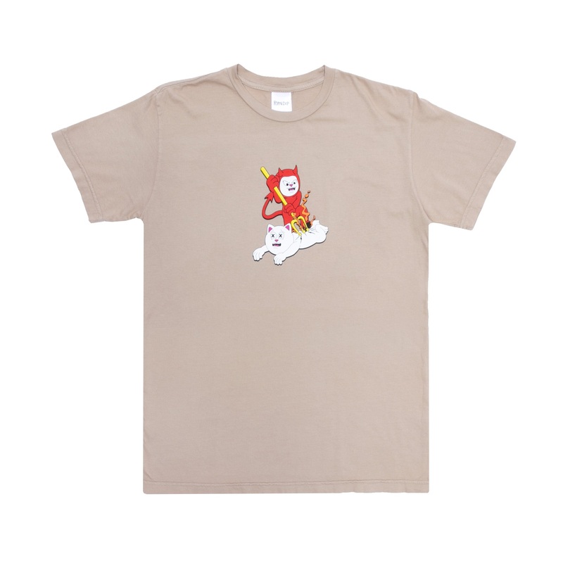 Branded Tee (Almond)|Small|Medium|Large|XL