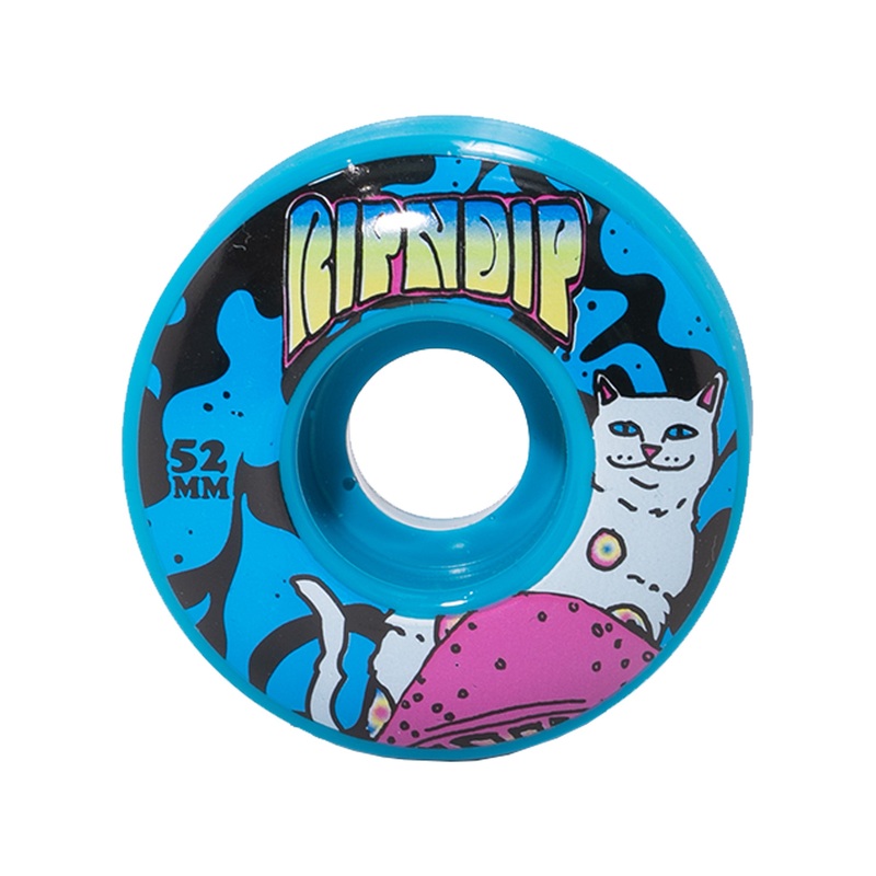 Psychedelic Skate Wheels (Blue)