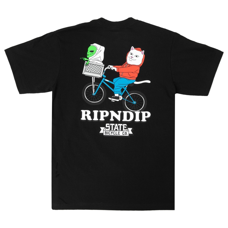 State Bicycle Co. x Ripndip Tee (Black)