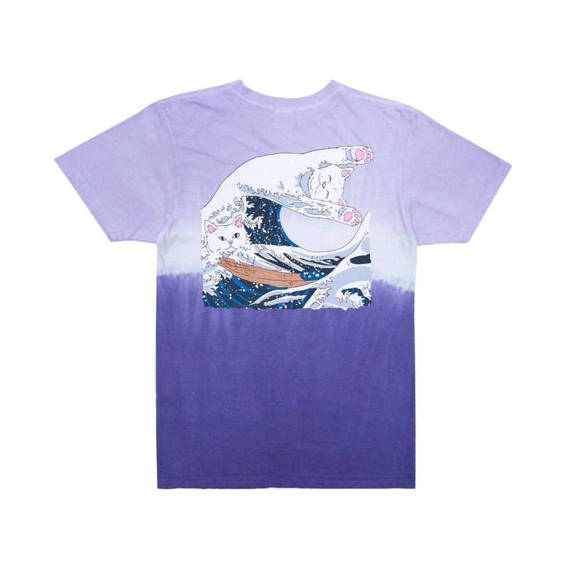 The Great Wave Of Nerm Tee (Purple Dye)