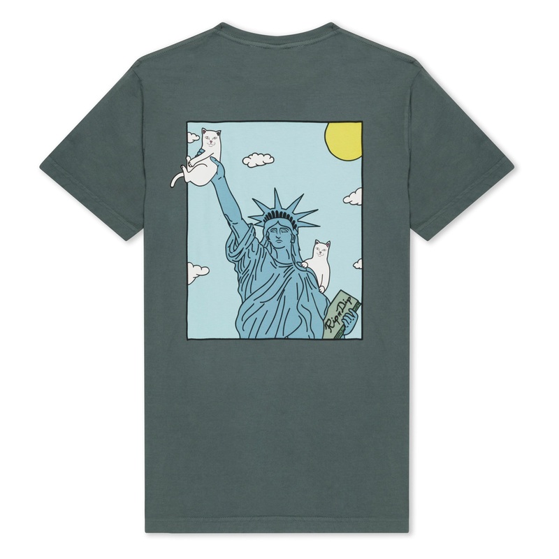 Liberty Pocket Tee (Charcoal)|Small|Medium|Large|XL