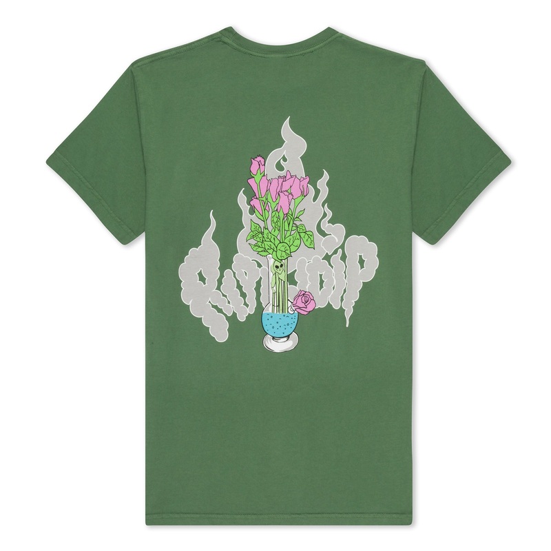 Flower Vase Tee (Olive)|Small|Medium|Large|XL