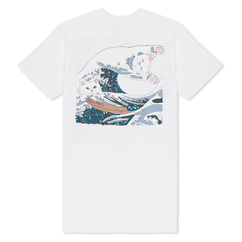 The Great Wave Of Nerm Tee (White)