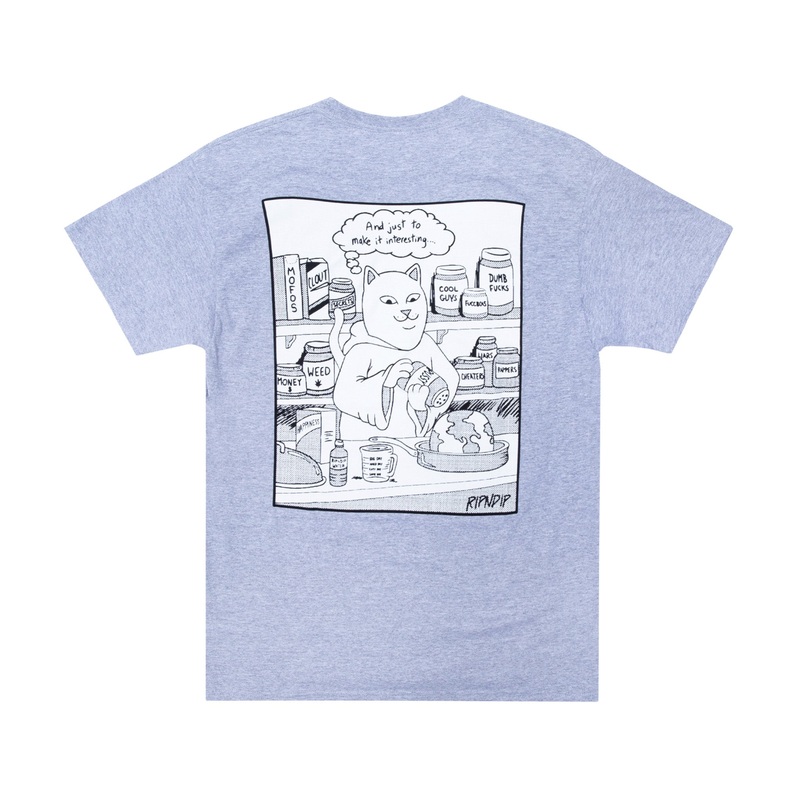 Shake N Bake Tee (Heather Grey)