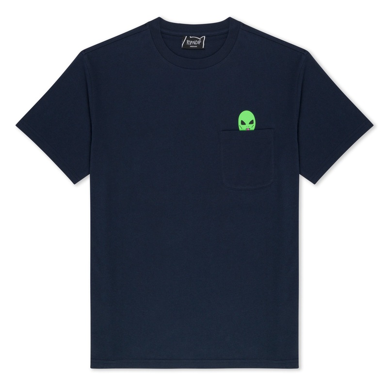 Lord Alien Pocket Tee (Navy)|Small|Medium|Large|XL|XXL