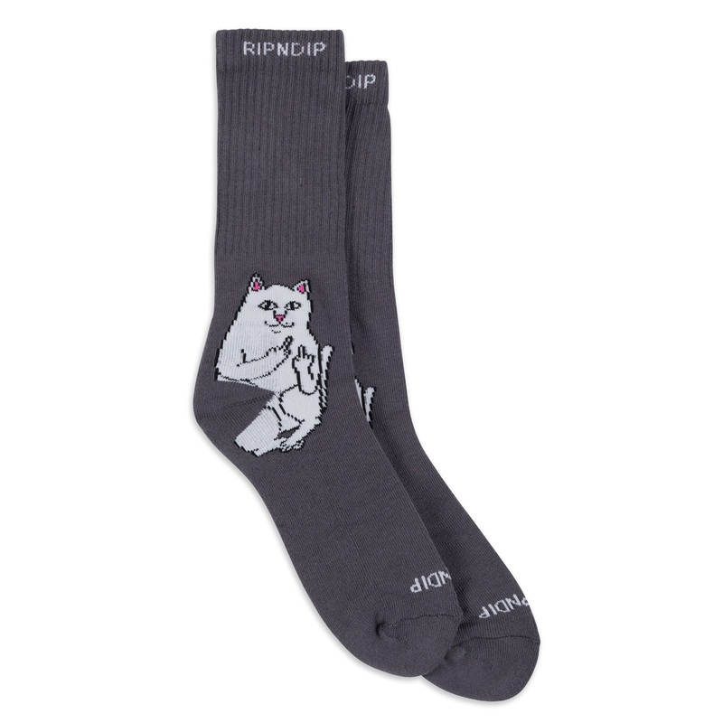 Lord Nermal Socks (Charcoal)|One Size