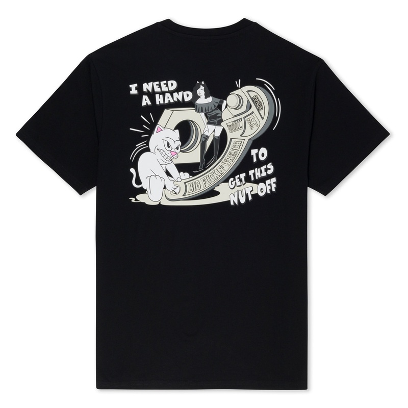Nut Off Tee (Black)|Small|Medium|Large|XL|XXL