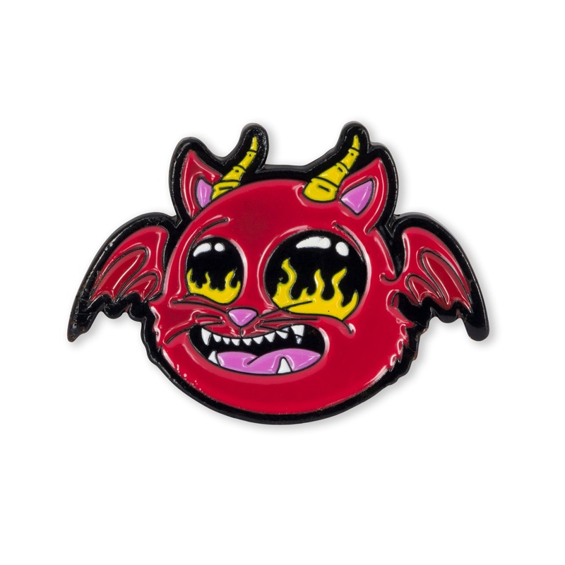 Devil Monster Pin (Multi)|One Size