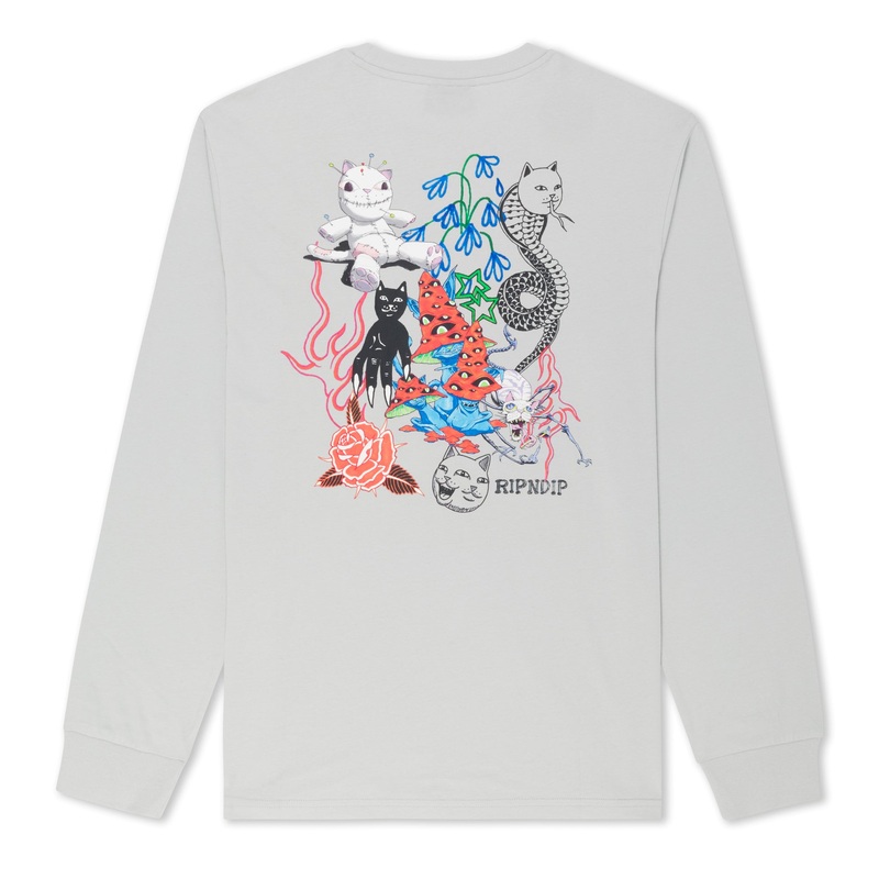 Travis Long Sleeve (Grey)|Small|Medium|Large|XL|XXL