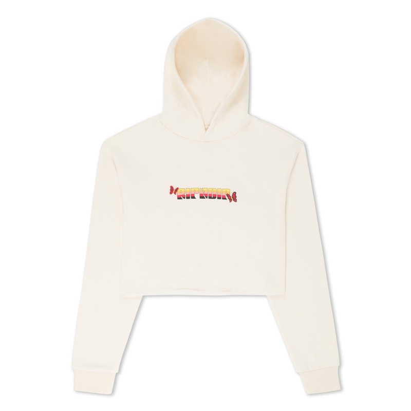 You Love Me Cropped Hoodie (Natural)