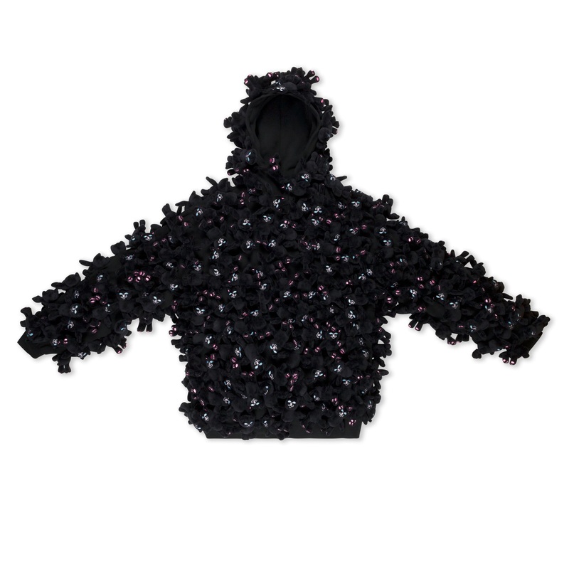 Jermie Plush Hoodie (Black)|Small|Medium|Large|XL|XXL