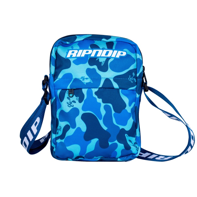 Nerm Camo Shoulder Bag (Blue Camo)